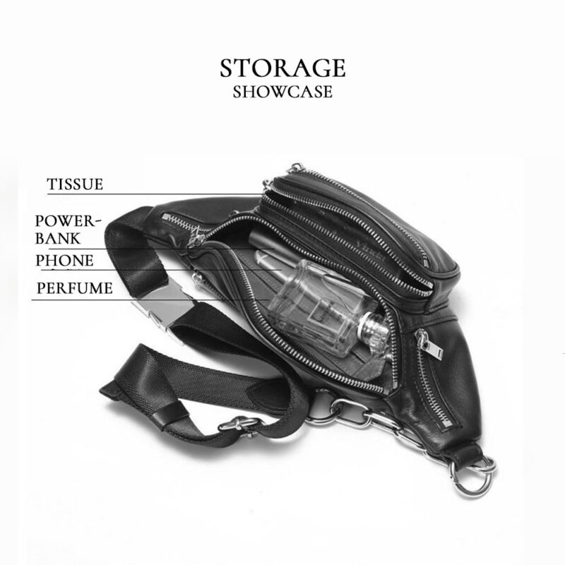 PREMIUM® LEATHER SLING BAG MIN